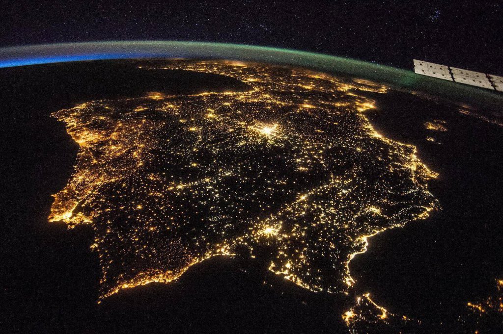 Iberian Peninsula From Space