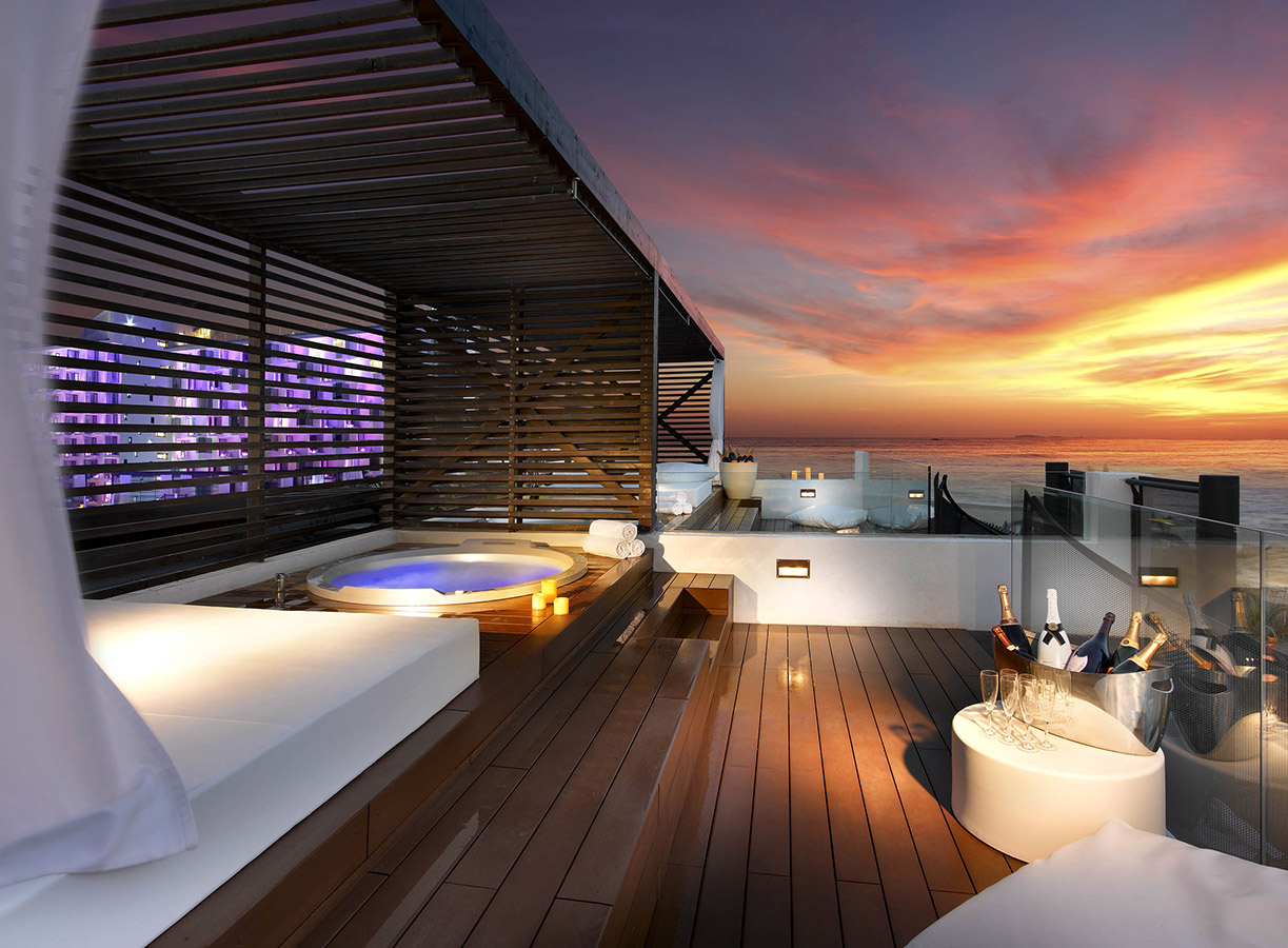 Hard Rock Hotel Ibiza Stunning Rooftop Bar